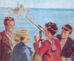 englisches Buchcover: Five on Kirrin Island again (F)
