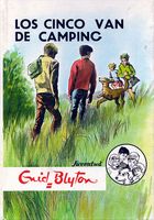 spanisches Buchcover: "Los Cinco van de camping" (G)