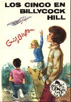 spanisches Buchcover: "Los Cinco en Billycock Hill" (P)