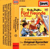 deutsches Hörspielcover: "Fünf Freunde im Zeltlager" (G)