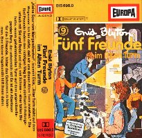 deutsches Hörspielcover: "Fünf Freunde im alten Turm" (Q)