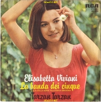 italienische LP mit dem Titelsong der TV-Serie - Vorderseite