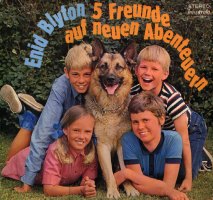 deutsches Langspielplatte - LPcover: "Fünf Freunde auf neuen Abenteuern" (B)