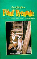 deutsches Videocover der 1996er TV-Serie: "Fünf Freunde auf der Felseninsel" (F)