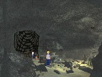 Screenshot (Die Fünf Freunde stellen die Entführer in der Höhle)