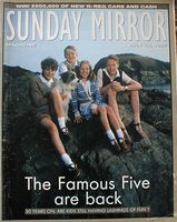 Titelcover des Sunday Mirror-Magazin