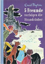 deutsches Buchcover: "Fnf Freunde verfolgen die Strandruber" (L)